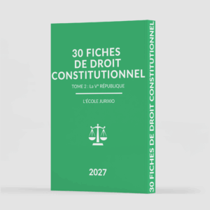 Fiches de droit constitutionnel - La Ve République