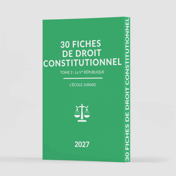 Fiches de droit constitutionnel - La Ve République