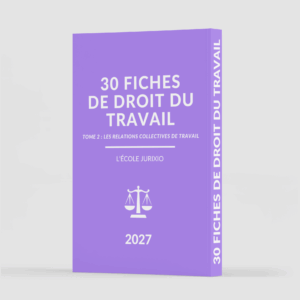 Fiches de droit du travail - Les relations collectives de travail (2027) - Jurixio