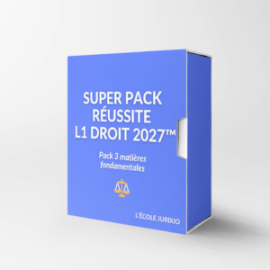 Super Pack Réussite L1 Droit 2027 - Jurixio