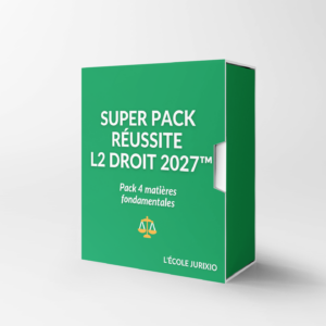 Super Pack Réussite L2 Droit 2027 - Jurixio
