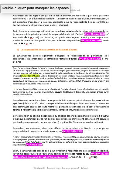 Fiches de responsabilité civile (2026) - Le pack intégral de 30 fiches 4 fiches de responsabilite civile jurixio 14