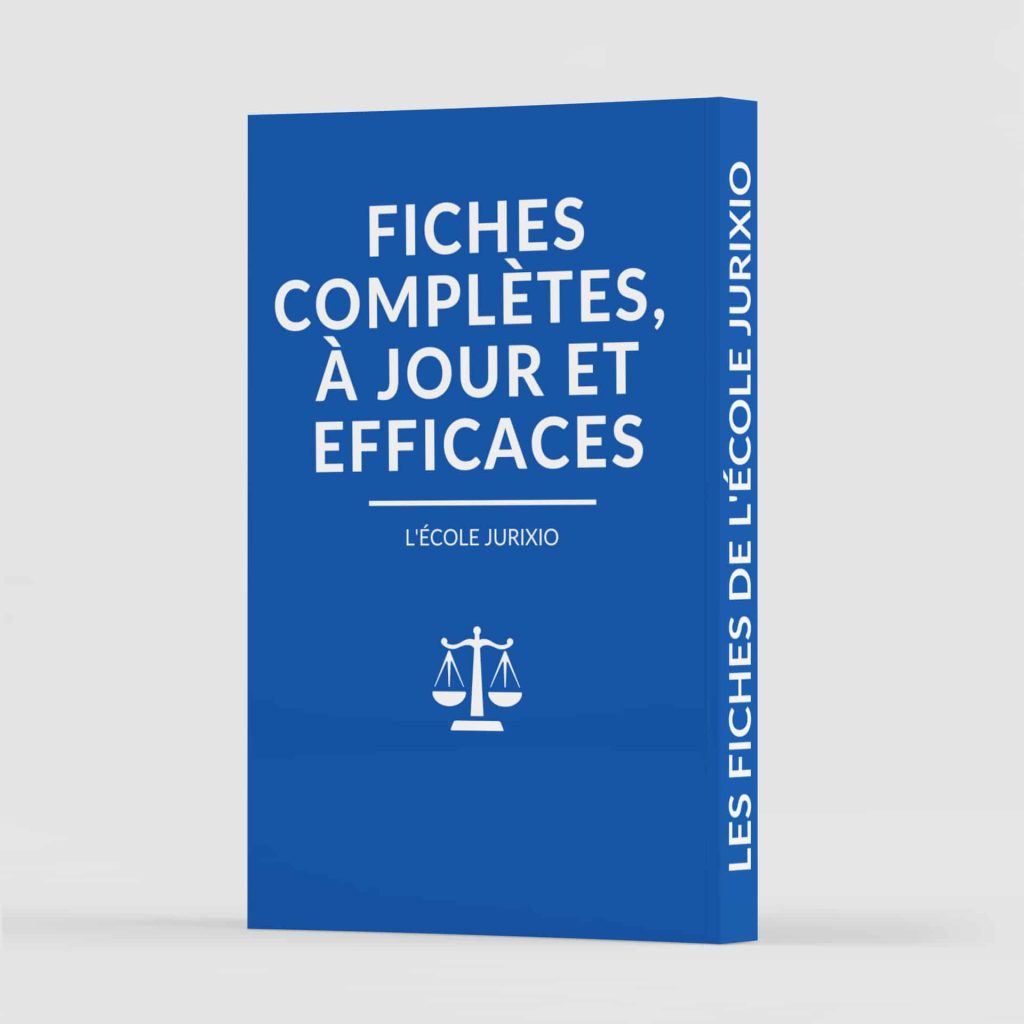 fiches de revision en droit jurixio