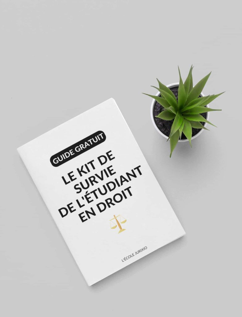 kit de survie etudiant en droit