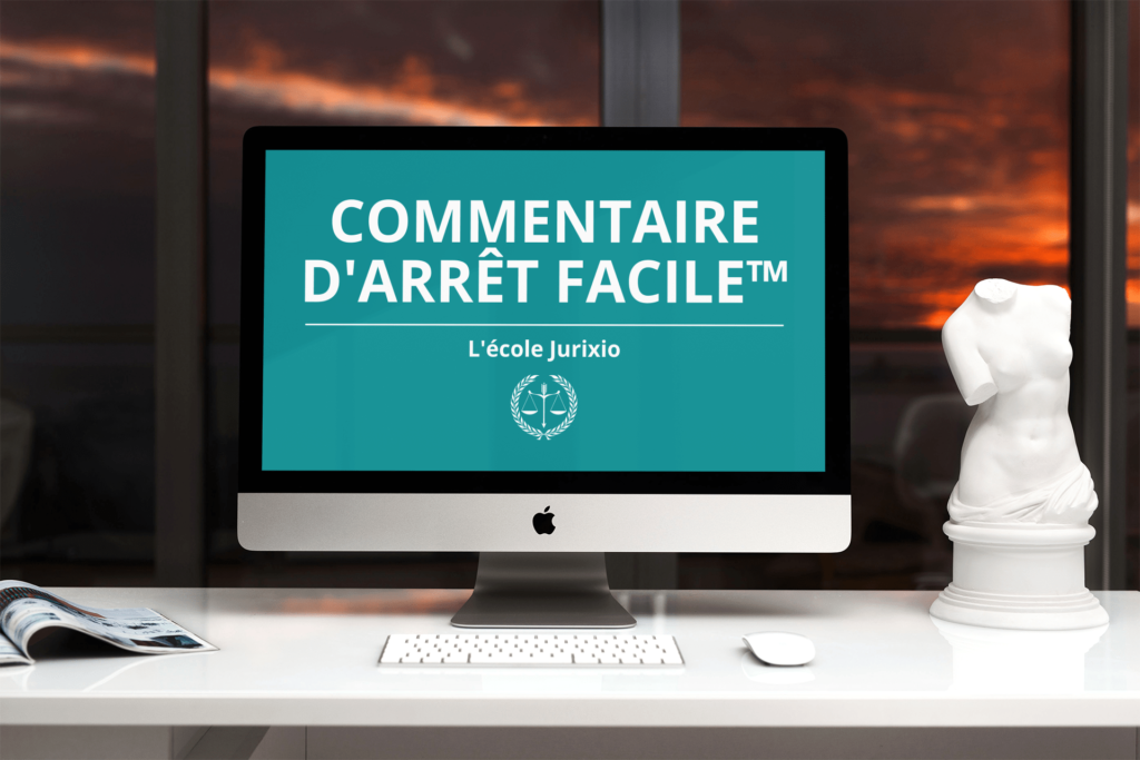 Methdologie du commentaire darret facile Jurixio min