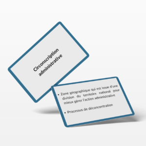 Flashcards institutions administratives - Licence 1 droit - Jurixio