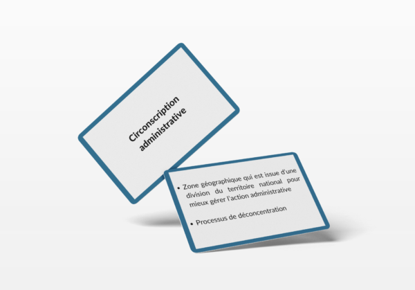 Flashcards institutions administratives - Licence 1 droit - Jurixio