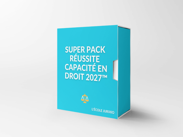 Capacité en droit - Super pack 2027 - Jurixio