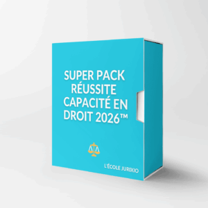 Capacité en droit - Super pack 2026™