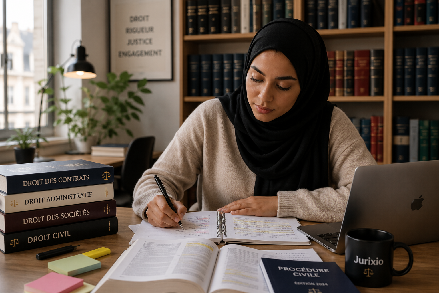 Je suis en Master de droit