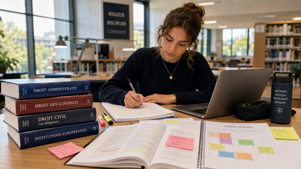 Réussir sa L2 droit : le guide complet