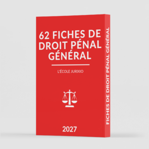Fiches de droit pénal général - Jurixio - 2027